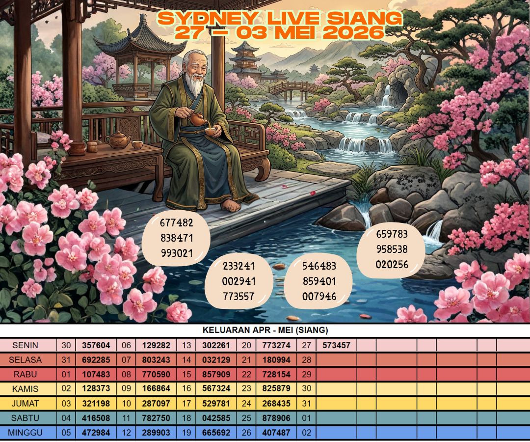 SYDNEY LIVE SIANG 27 - 03 MEI 2026